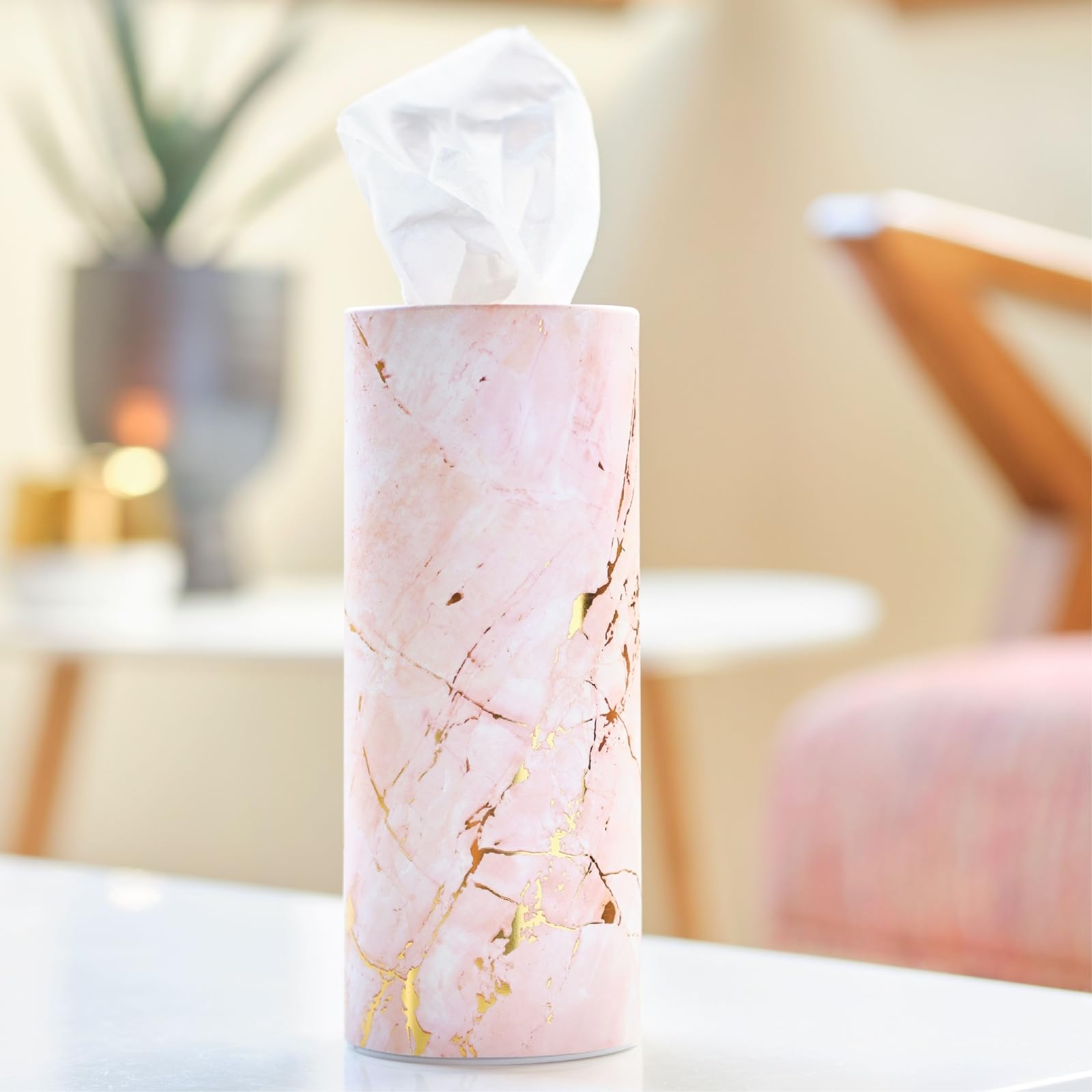 Amazon.com: Zodaca 8-Pack Car Tissues Cylinder Boxes - Round
